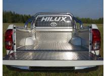Вкладыш в кузов алюминиевый (комплект) для Toyota Hilux Revo (2015-2023)